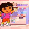 ice cream maker with dora