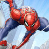 spiderman slide