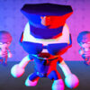 robber vs police officer fighting